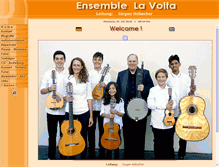 Tablet Screenshot of la-volta.com